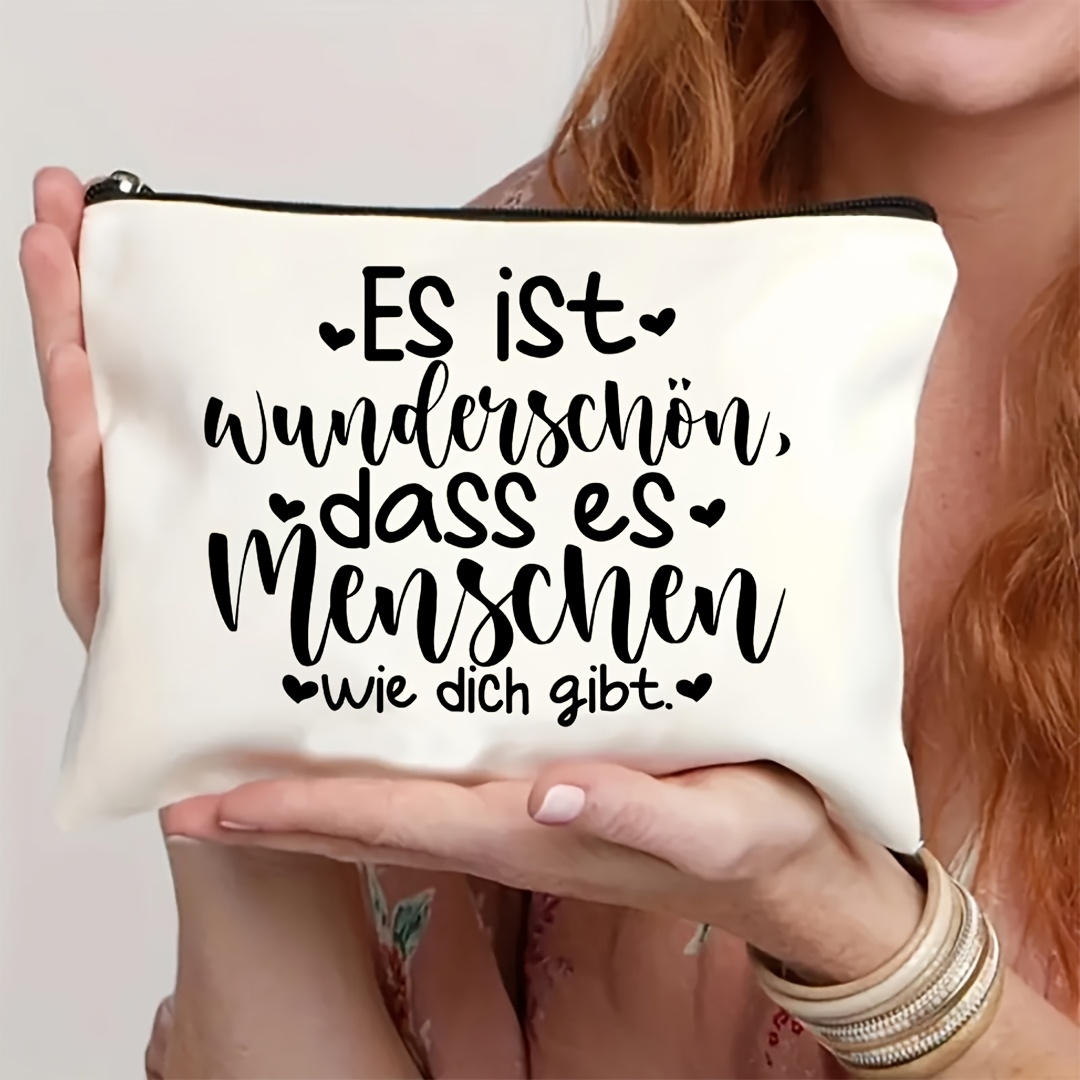 Beauty Of Makeup Quotes - 1 Buah Tas Rias dengan Kutipan