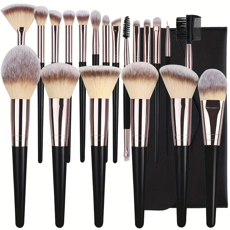 Beauty Luxe Makeup - Set Kuas Rias Mewah Lembut dan