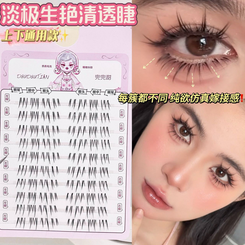 Beauty Makeup Looks - Set Bulu Mata Palsu Gaya Korea