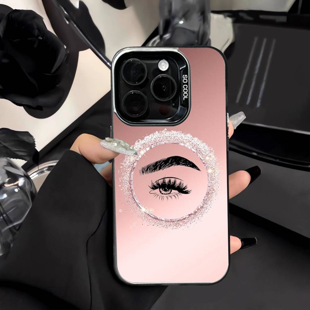 Beauty Of Makeup Quotes - Casing Ponsel Motif Kecantikan Riasan Bulu