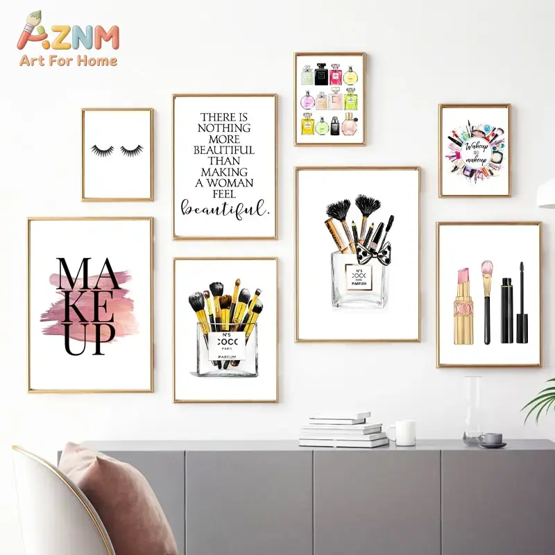 AZNM Pink Fashion Makeup Kanva - Beauty Of Makeup Quotes ulasan dan harga