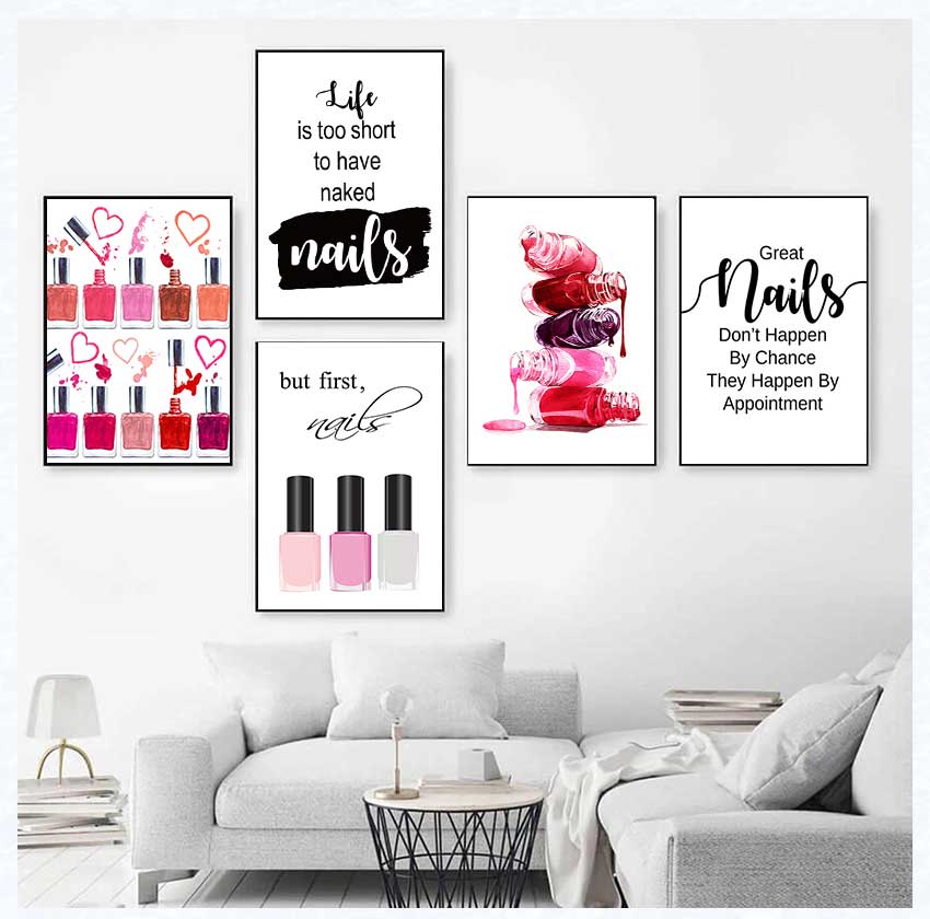Poster Seni dan Cetakan Hadiah - Beauty Of Makeup Quotes ulasan dan harga