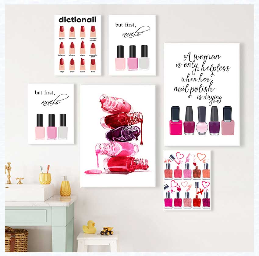 Poster Seni dan Cetakan Hadiah - Beauty Of Makeup Quotes ulasan dan harga