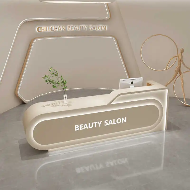 Meja kasir, meja resepsionis k - Beauty Makeup Institute ulasan dan harga