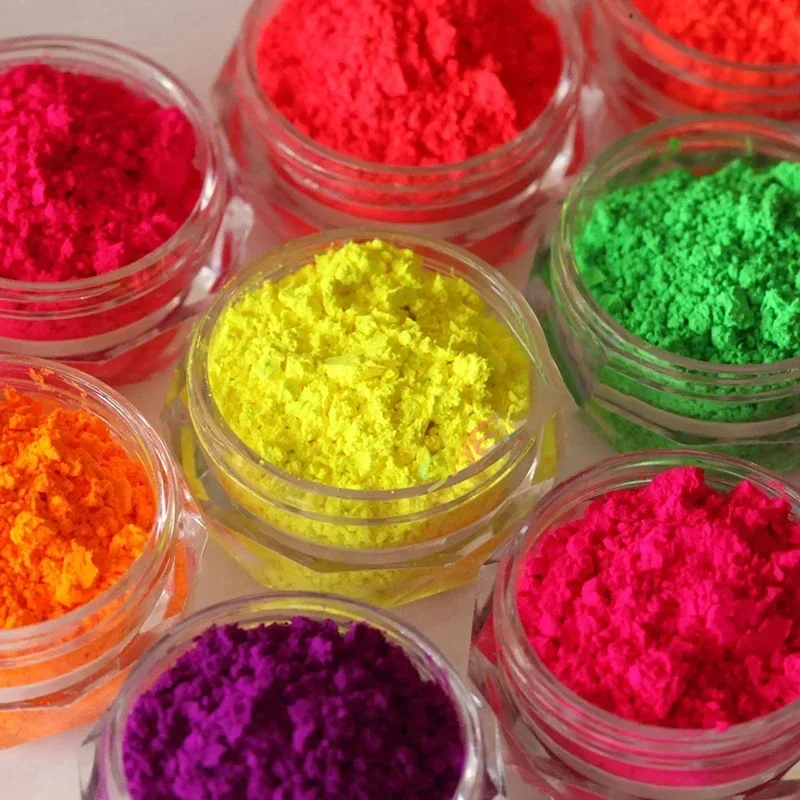 12 botol 5g bubuk Mica fluoren - Eyeshadow Glitter Pigment ulasan dan harga