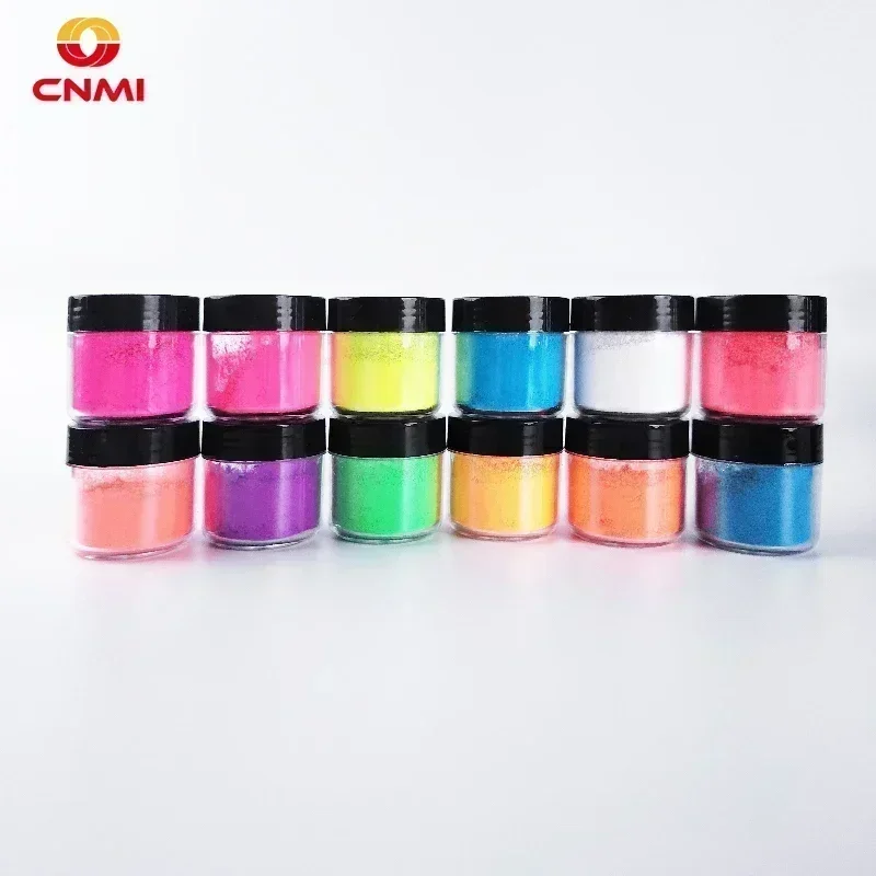 12 botol 5g bubuk Mica fluoren - Eyeshadow Glitter Pigment ulasan dan harga