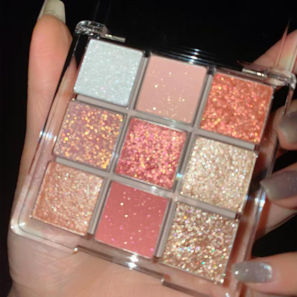 Palet Eyeshadow Glitter, Eye S - Eyeshadow Glitter Pigment ulasan dan harga