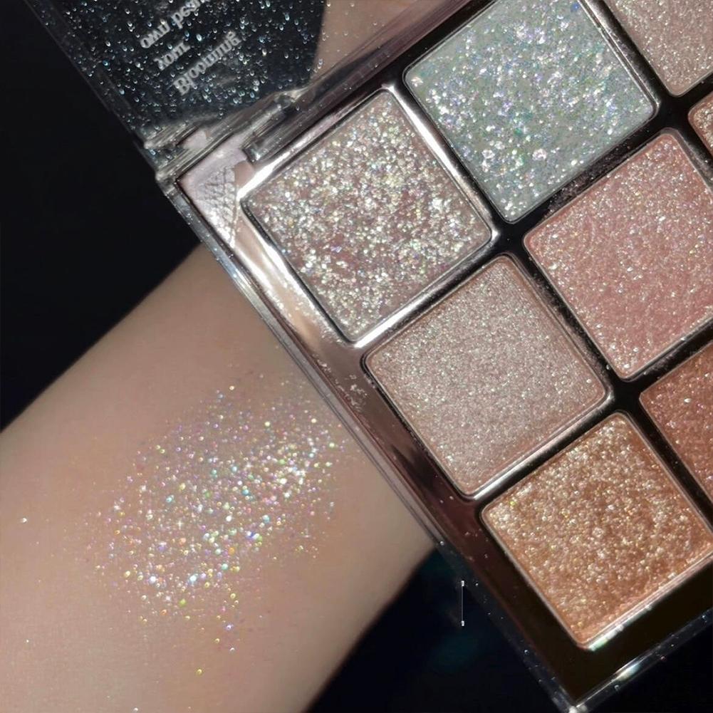 Palet Eyeshadow Glitter, Eye S - Eyeshadow Glitter Pigment ulasan dan harga