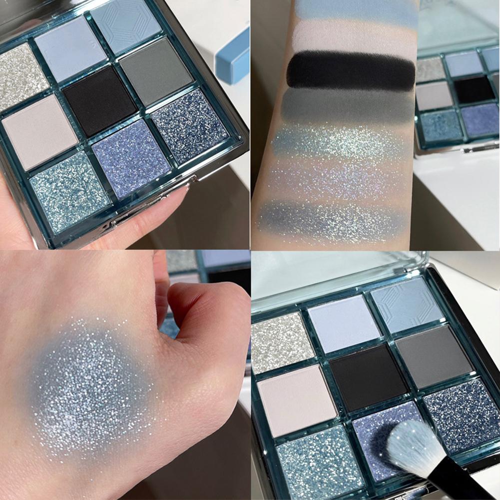 Palet Eyeshadow Glitter, Eye S - Eyeshadow Glitter Pigment ulasan dan harga