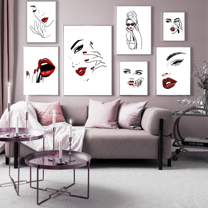 Cetak Poster Rias Mode Nordik  - Beauty Of Makeup Quotes ulasan dan harga