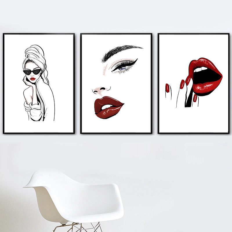 Cetak Poster Rias Mode Nordik  - Beauty Of Makeup Quotes ulasan dan harga