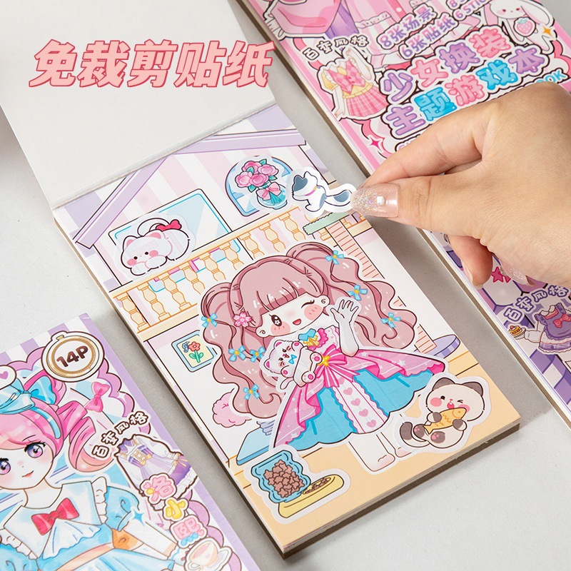Buku Stiker Permainan Berdanda - Makeup Beauty Makeup Game ulasan dan harga
