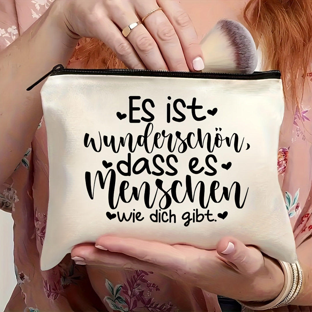1 Buah Tas Rias dengan Kutipan - Beauty Of Makeup Quotes ulasan dan harga