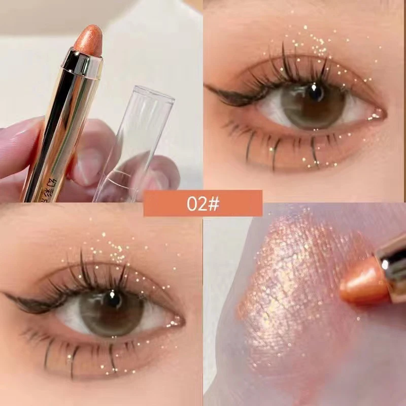 Shimmer Eyeshadow Stick mudah  - Eyeshadow Glitter Pigment ulasan dan harga
