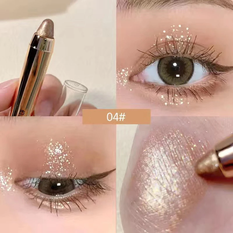 Shimmer Eyeshadow Stick mudah  - Eyeshadow Glitter Pigment ulasan dan harga