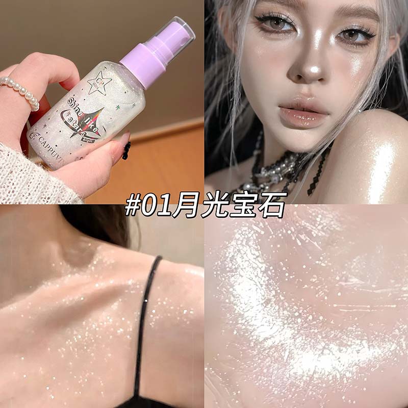 Semprotan Glitter Tubuh Diamon - Beauty Makeup Looks ulasan dan harga