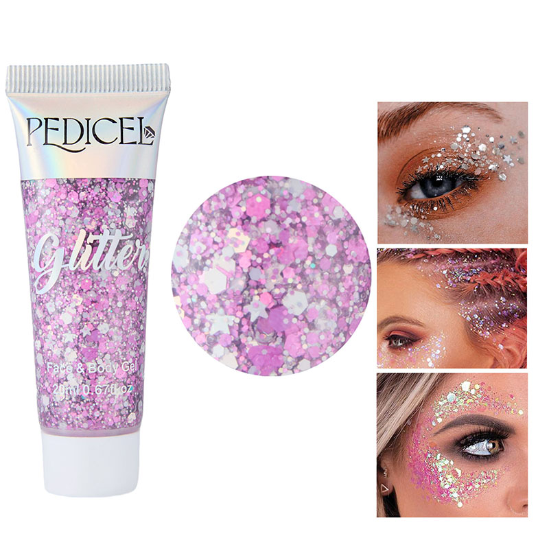 Krim Gel Glitter Wajah, Eyesha - Eyeshadow Glitter Pigment ulasan dan harga
