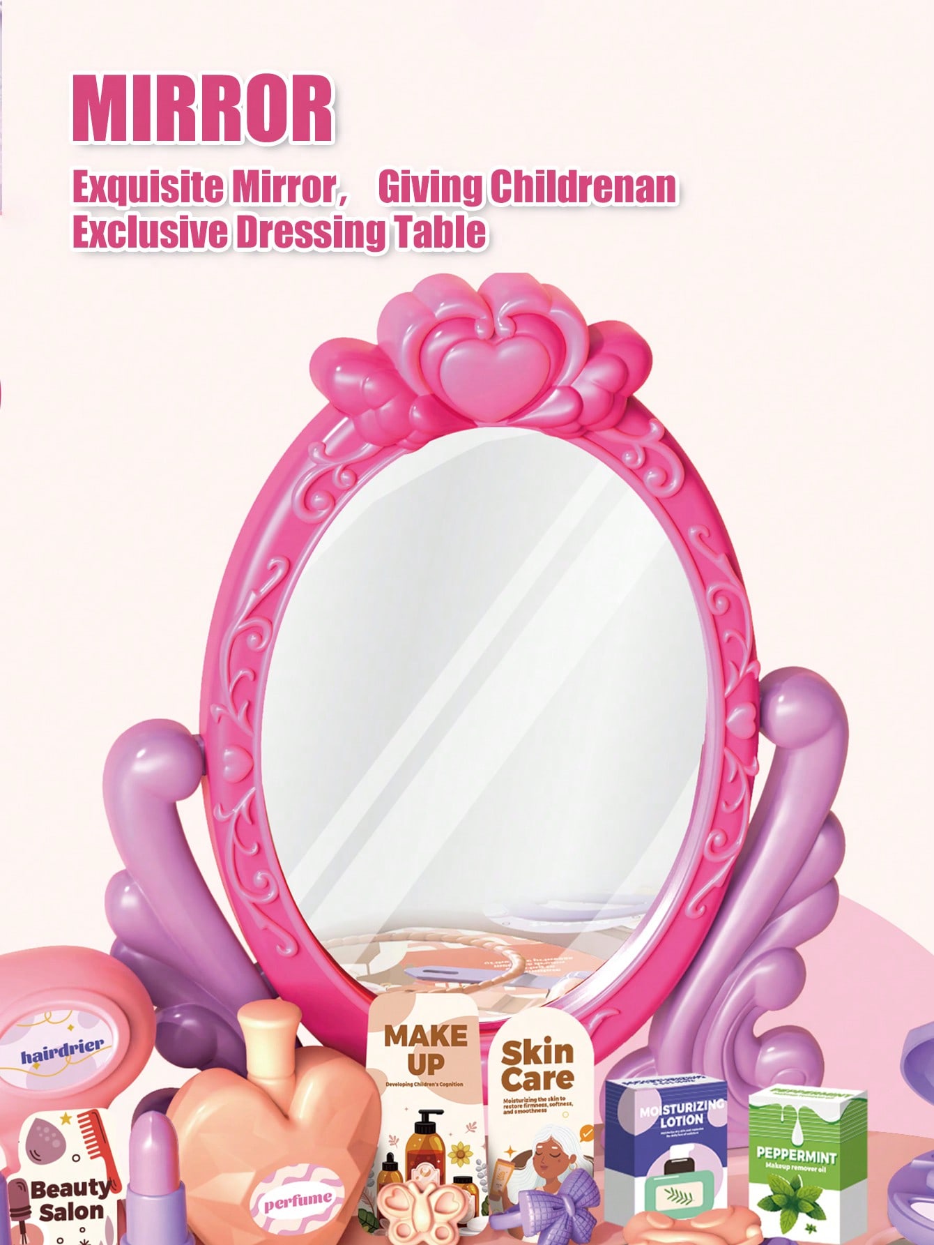 Set Mainan Meja Rias Putri Ana - Beauty Makeup Kit For Kids ulasan dan harga