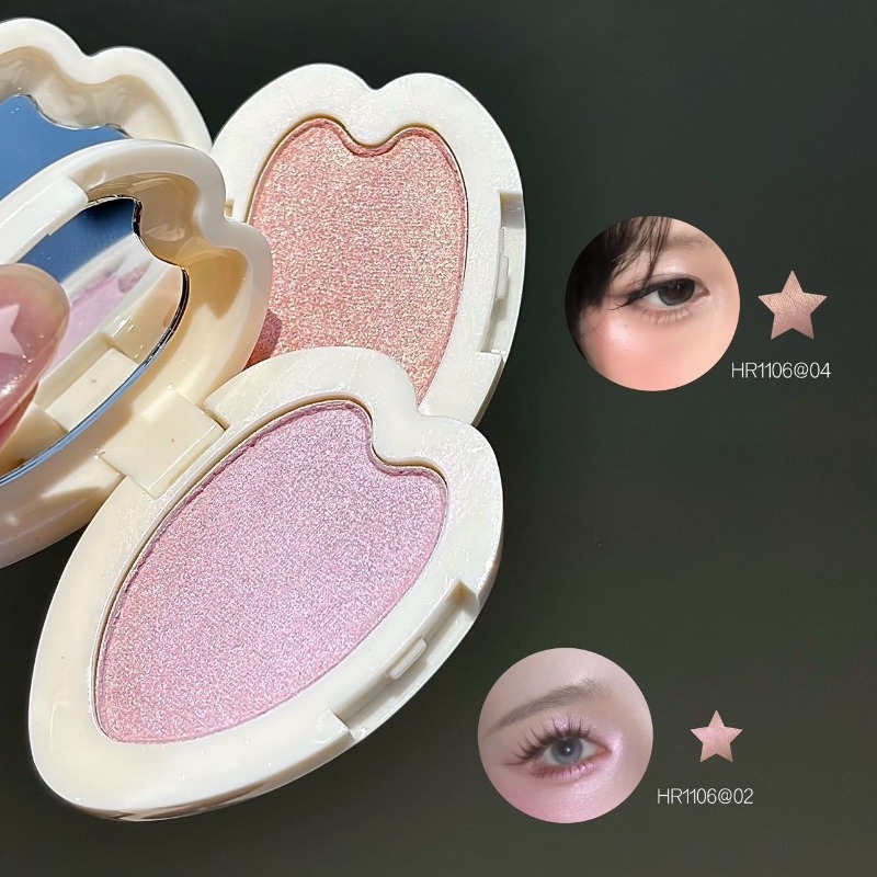 Eyeshadow Highlighter Shimmer  - Eyeshadow Glitter Pigment ulasan dan harga