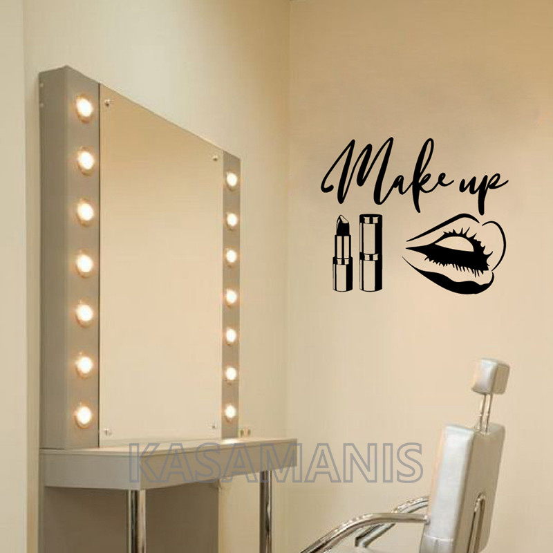 Kutipan Riasan Stiker Seni Din - Beauty Of Makeup Quotes ulasan dan harga